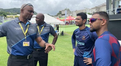 বাংলাদেশের ব্যাটিংয়ের পর পরিত্যক্ত ম্যাচ