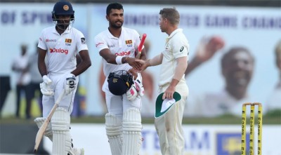 অস্ট্রেলিয়াকে দারুণ জবাব দিচ্ছে শ্রীলঙ্কা