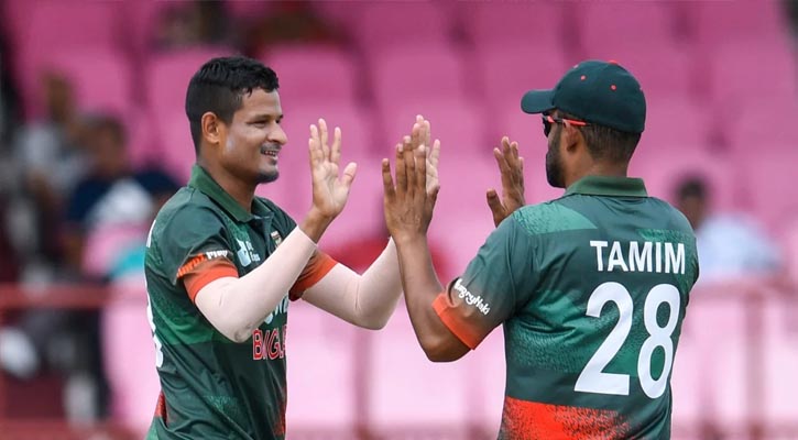 ওয়েস্ট ইন্ডিজকে অল্পতেই অলআউট করার কাছে বাংলাদেশ