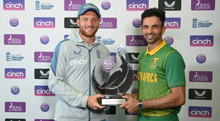 বৃষ্টি হানায় পণ্ড শেষ ম্যাচ, সিরিজ ভাগাভাগি করল ইংল্যান্ড-দ. আফ্রিকা