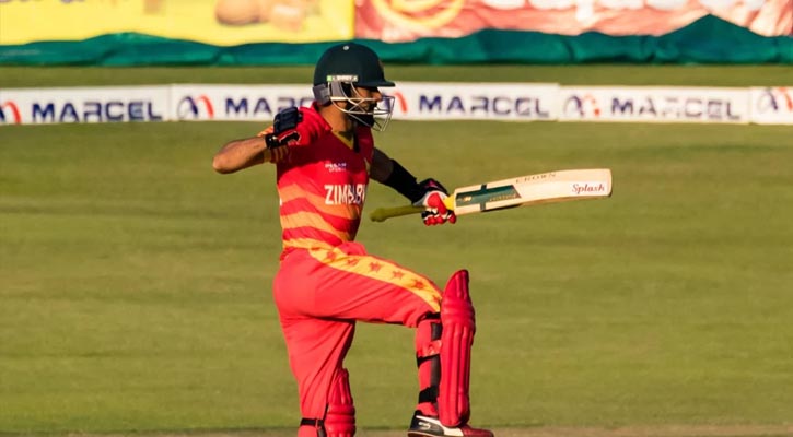 জিম্বাবুয়েকে জয়ের আশা দেখাচ্ছেন রাজা