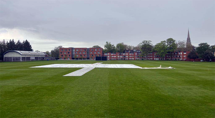 ভেজা আউটফিল্ড, ভেস্তে গেল বাংলাদেশের প্রস্তুতি ম্যাচ