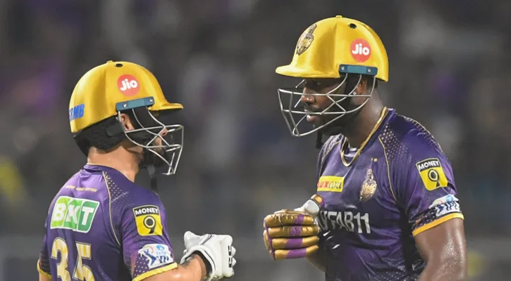 রাসেল-রিংকুর নৈপুণ্যে কলকাতার রোমাঞ্চকর জয়