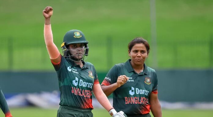 জ্যোতির আলোয় রেকর্ড গড়ে জিতল বাংলাদেশ