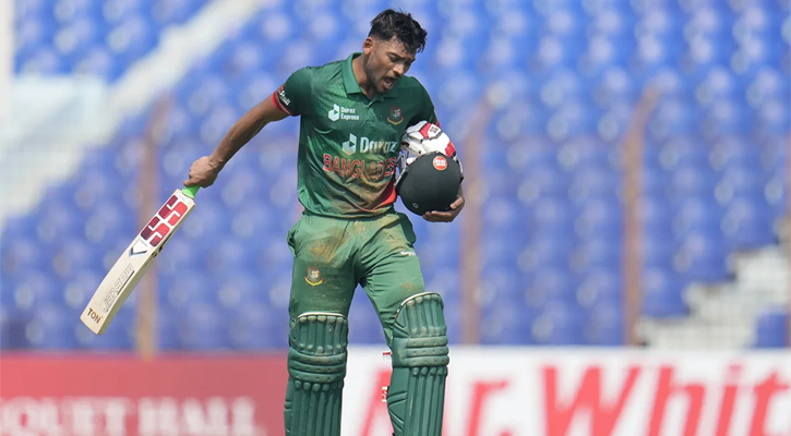 শান্ত-হৃদয়ের বিদায়ে ব্যাটিং বিপর্যয়ে বাংলাদেশ