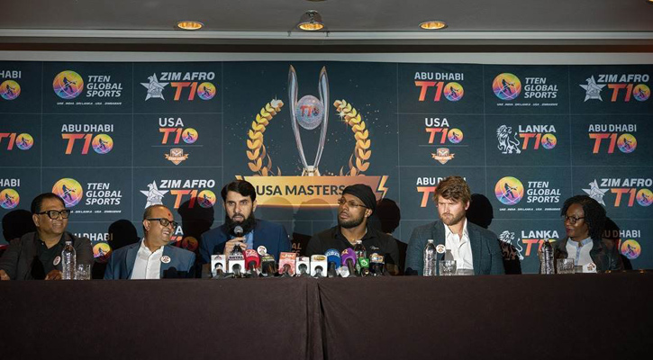 এবার যুক্তরাষ্ট্রে জমজমাট টি-টেন লিগ 