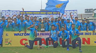 ডিপিএলের চ্যাম্পিয়ন আবাহনী