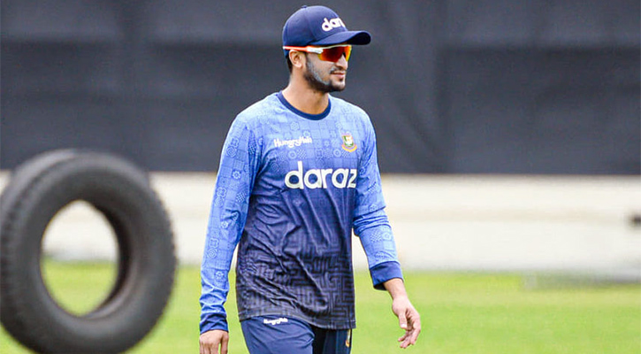 সাকিব ফিরেছেন অনুশীলনে