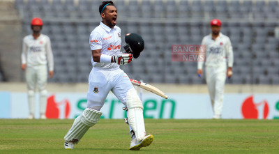 জয়ের ফিফটির পর শান্তর ঝড়ো সেঞ্চুরি