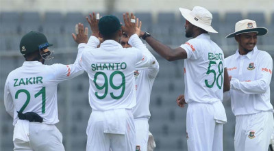 আফগানদের ফলো অন শঙ্কায় রেখে চা বিরতিতে বাংলাদেশ