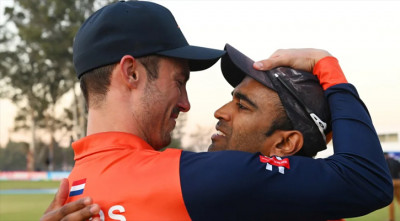 সুপার ওভারে উইন্ডিজকে হারিয়ে ডাচদের অবিশ্বাস্য জয়