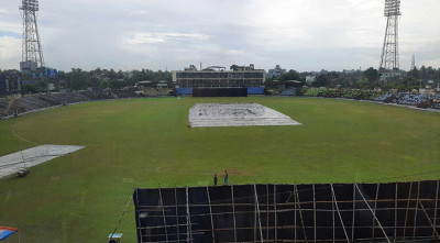 খুলনায় বৃষ্টিতে বন্ধ বাংলাদেশ-দক্ষিণ আফ্রিকার খেলা