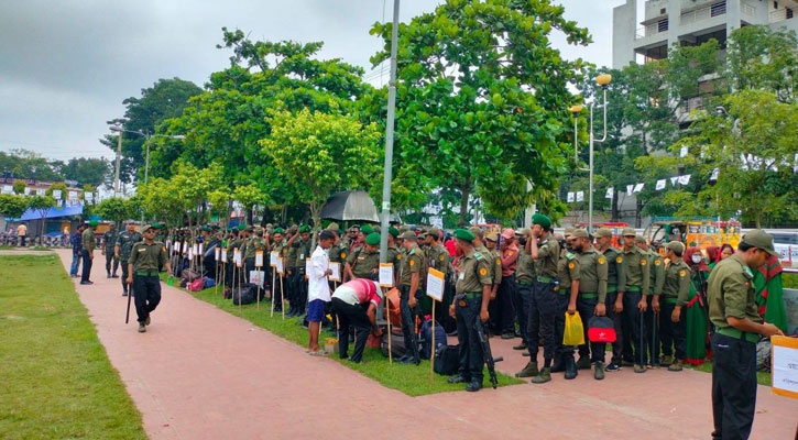 আনসার বাহিনীর নির্বাচনি প্রশিক্ষণ ১৫ ডিসেম্বর