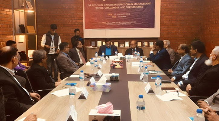 নর্দার্ন ইউনিভার্সিটিতে সাপ্লাই চেইন ম্যানেজমেন্টে নিয়ে গোলটেবিল বৈঠক 