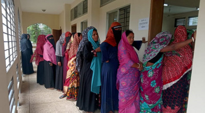 সিলেট বিভাগের ১০ উপজেলায় বেলা বাড়ার সঙ্গে বেড়েছে ভোটার