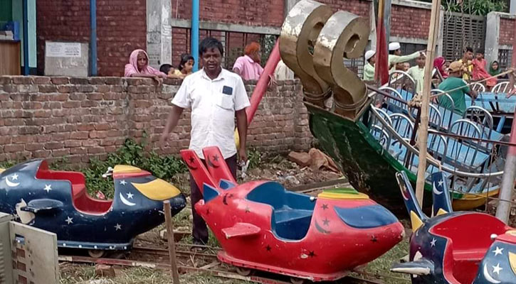 কোনাবাড়ীতে অনুমতি ছাড়াই চলছে মেলা