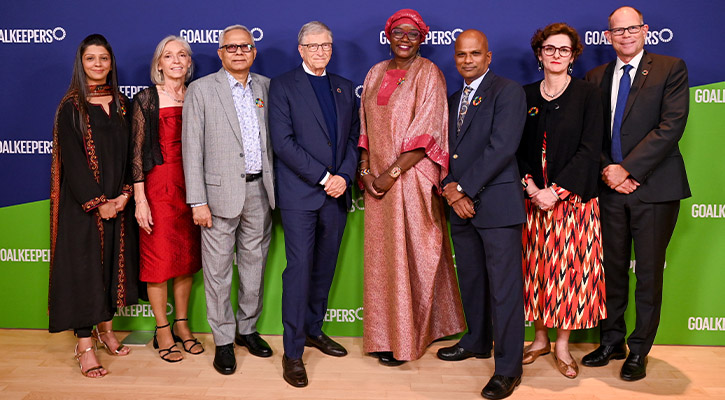 গেটস ফাউন্ডেশনের গোলকিপারস চ্যাম্পিয়ন স্বীকৃতি পেলেন ড. তাহমিদ আহমেদ