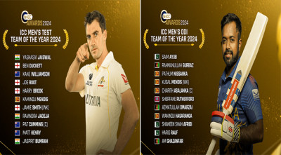 আইসিসির বর্ষসেরা টেস্ট ও ওয়ানডে একাদশ ঘোষণা, নেই বাংলাদেশের কেউ