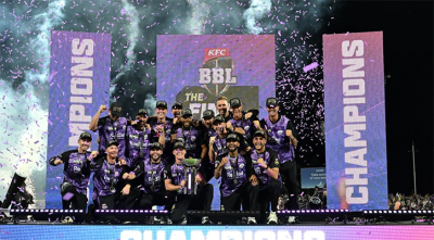 সিডনিকে হারিয়ে বিগ ব্যাশ চ্যাম্পিয়ন হোবার্ট