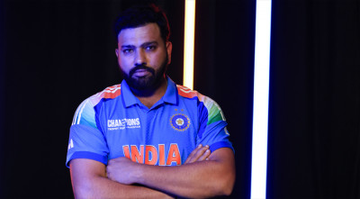 চ্যাম্পিয়নস ট্রফি: পাকিস্তানের নাম রেখেই ভারতের জার্সি প্রকাশ