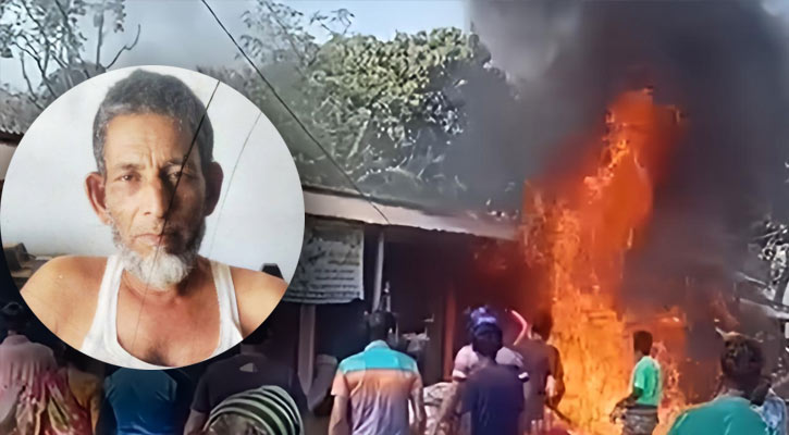 তেলের দোকানে অগ্নিকাণ্ড, মালিকের মৃত্যু