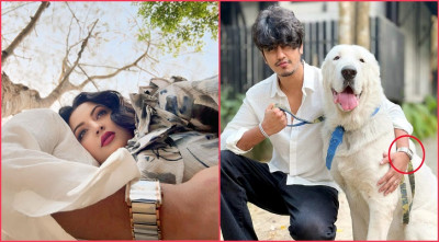 সাদীর বুকে মাথা রেখে প্রেমের ইঙ্গিত পরীমণির!