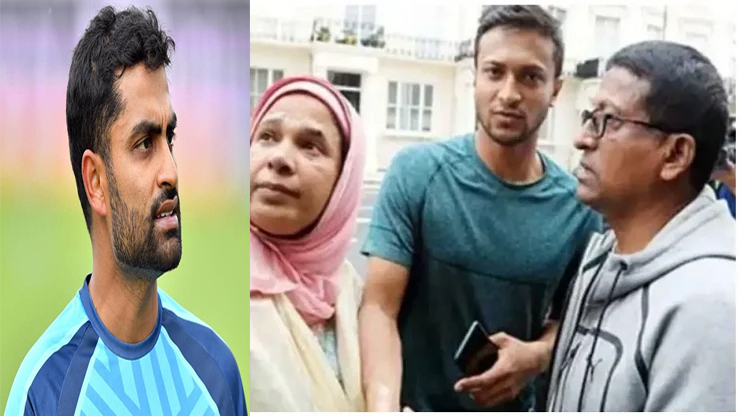 তামিমকে দেখতে হাসপাতালে সাকিবের বাবা-মা