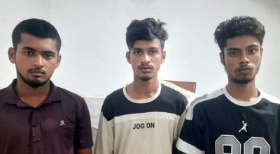 চাঁদপুরে স্কুলছাত্রী ধর্ষণের ঘটনায় অভিযুক্ত তিন যুবক গ্রেপ্তার