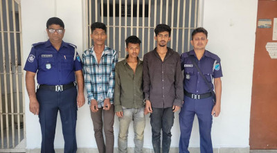 সাভারে গ্রেপ্তার ৪,  ২৫ লাখ টাকার হেরোইন উদ্ধার