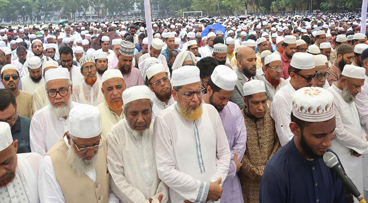 জামায়াত নেতা ড. ওবায়েদুল্লাহ’র প্রথম জানাজা সম্পন্ন