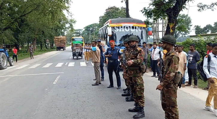 পঞ্চগড়ে বিআরটিএর যৌথ অভিযানে ২৬ হাজার টাকা জরিমানা