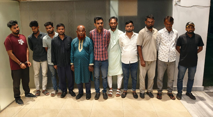 গুলিস্তানে আ. লীগের ঝটিকা মিছিল, ১১ জন আটক