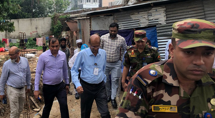 কুড়িল-পূর্বাচল পানি প্রকল্প ও টঙ্গী শিল্প এলাকা পরিদর্শনে রাজউক চেয়ারম্যান
