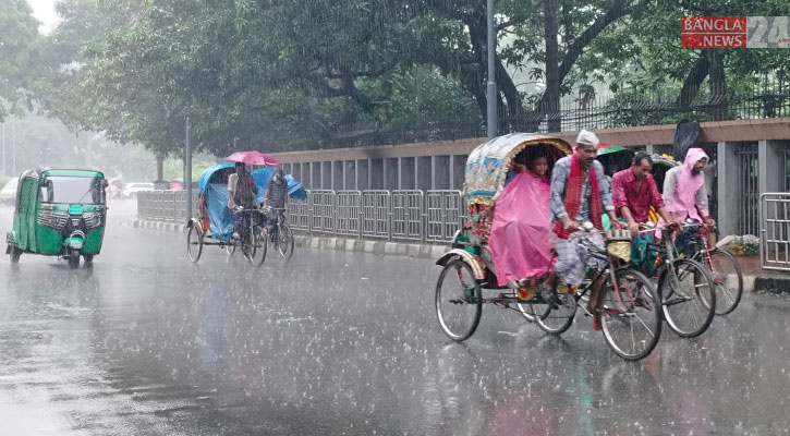 তিন বিভাগে অতিভারী বৃষ্টি আরও তিনদিন 