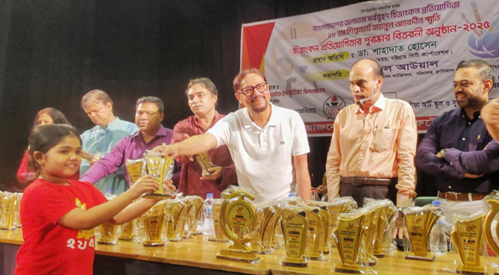 জয়নুল আবেদিনের সৃজনশীল চেতনা শিশুদের মাঝে ছড়িয়ে দিতে হবে: মেয়র শাহাদাত
