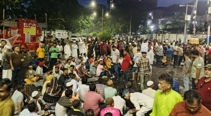 রাতেও রাজপথে থাকবেন ইশরাক সমর্থকরা