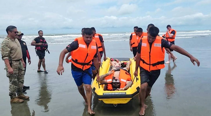 কক্সবাজার সৈকতে দমকল কর্মীদের প্রশিক্ষণ দিল আমেরিকান সেনা ও বিমান বাহিনী