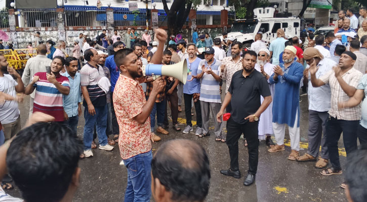 কাকরাইলে ইশরাক সমর্থকেরা, সকালেও চলছে কর্মসূচি
