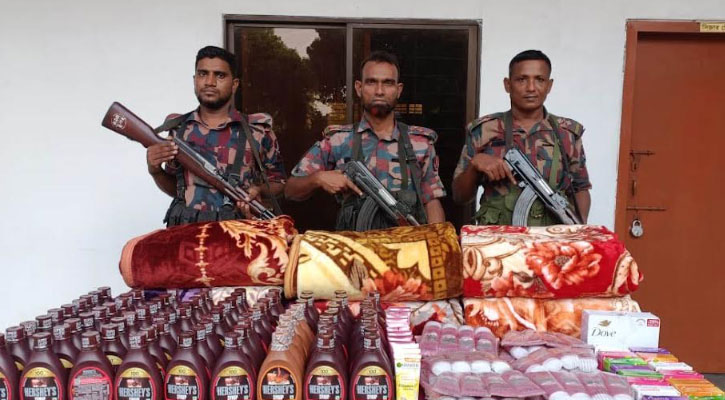 যশোরে  ৪২ লাখ টাকার অবৈধ পণ্য জব্দ