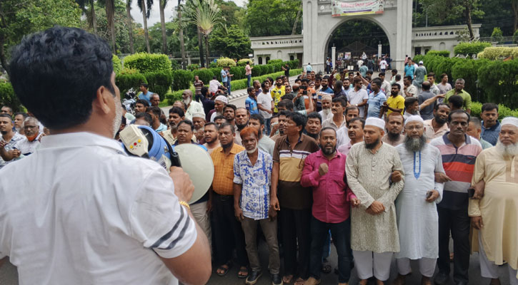 আবারও ইশরাক-ইশরাক স্লোগানে উত্তাল নগর ভবন