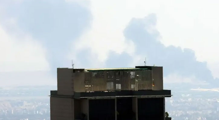 তেহরানে বিকট বিস্ফোরণের শব্দ