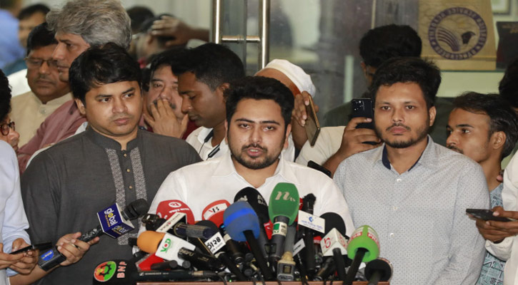 অভ্যুত্থানের প্রতি শ্রদ্ধা জানিয়ে এনসিসি গঠনে মত দেওয়ার আহ্বান নাহিদের