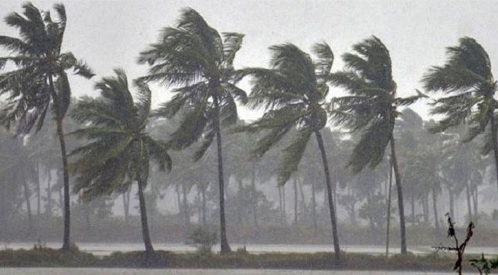 ছয় অঞ্চলে ৬০ কিমি বেগে ঝড় হতে পারে