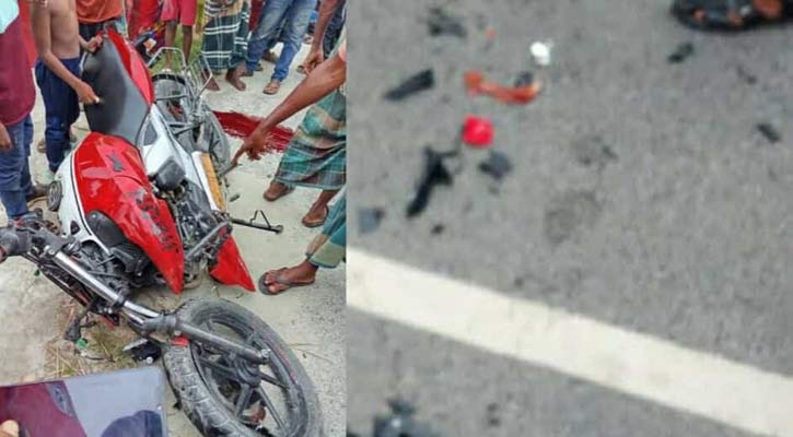 কাজিপুরে ২ মোটরসাইকেলের সংঘর্ষ, নিহত ২