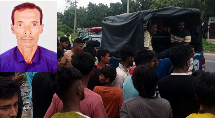 বেলাবতে ট্রাকচাপায় ব্যবসায়ী নিহত