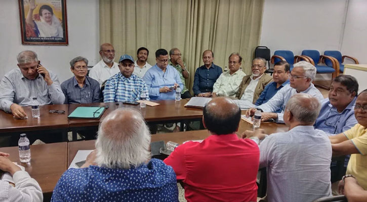 শহীদ পেশাজীবী পরিবারের সম্মাননা অনুষ্ঠান উপলক্ষে বাংলাদেশ সম্মিলিত পেশাজীবী পরিষদের প্রস্তুতি সভা