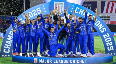 ওয়াশিংটনকে হারিয়ে শিরোপা জিতল এমআই নিউইয়র্ক