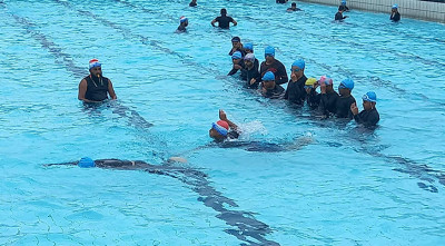 ৬ বছরে সিজেকেএসের সুইমিং পুলে সাঁতার শিখেছে ৪০ হাজার জন