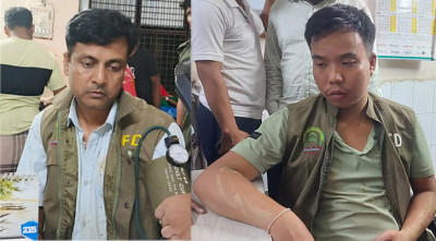 গাছ কাটতে বাধা দেওয়ায় হামলা, আহত ৫