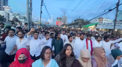 এনসিপির পদযাত্রায় তারুণ্যের উচ্ছ্বাস চট্টগ্রামে 